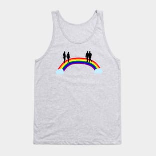 Rainbow bridge (dark version) Tank Top